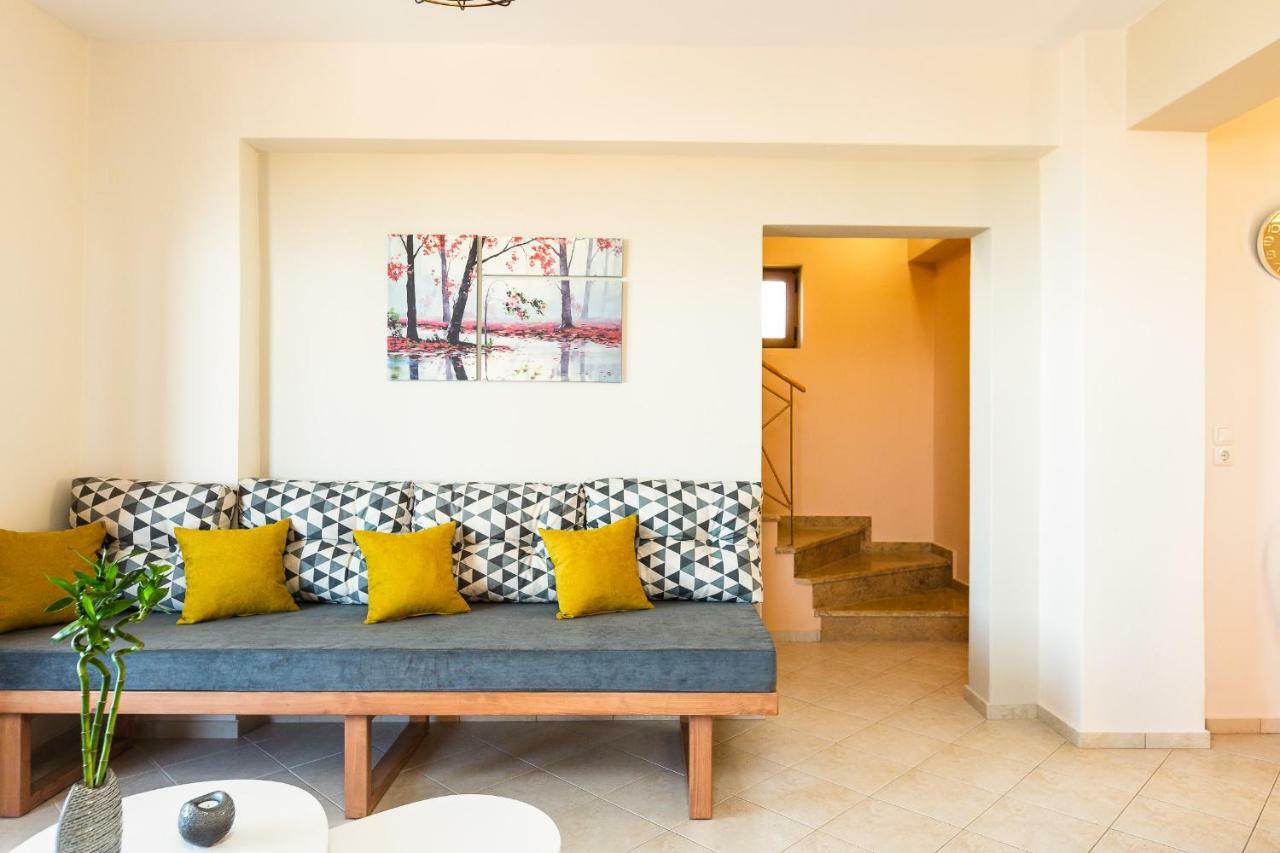 Maroulas Villas Ioanna & Stavros, Private Pools, Bbq & Seaview, By Thinkvilla Exterior photo