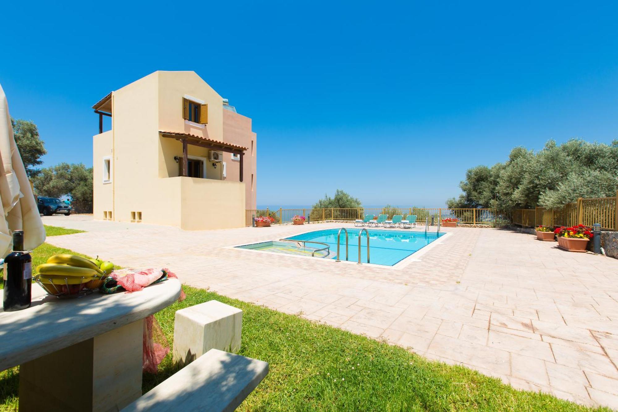 Maroulas Villas Ioanna & Stavros, Private Pools, Bbq & Seaview, By Thinkvilla Exterior photo